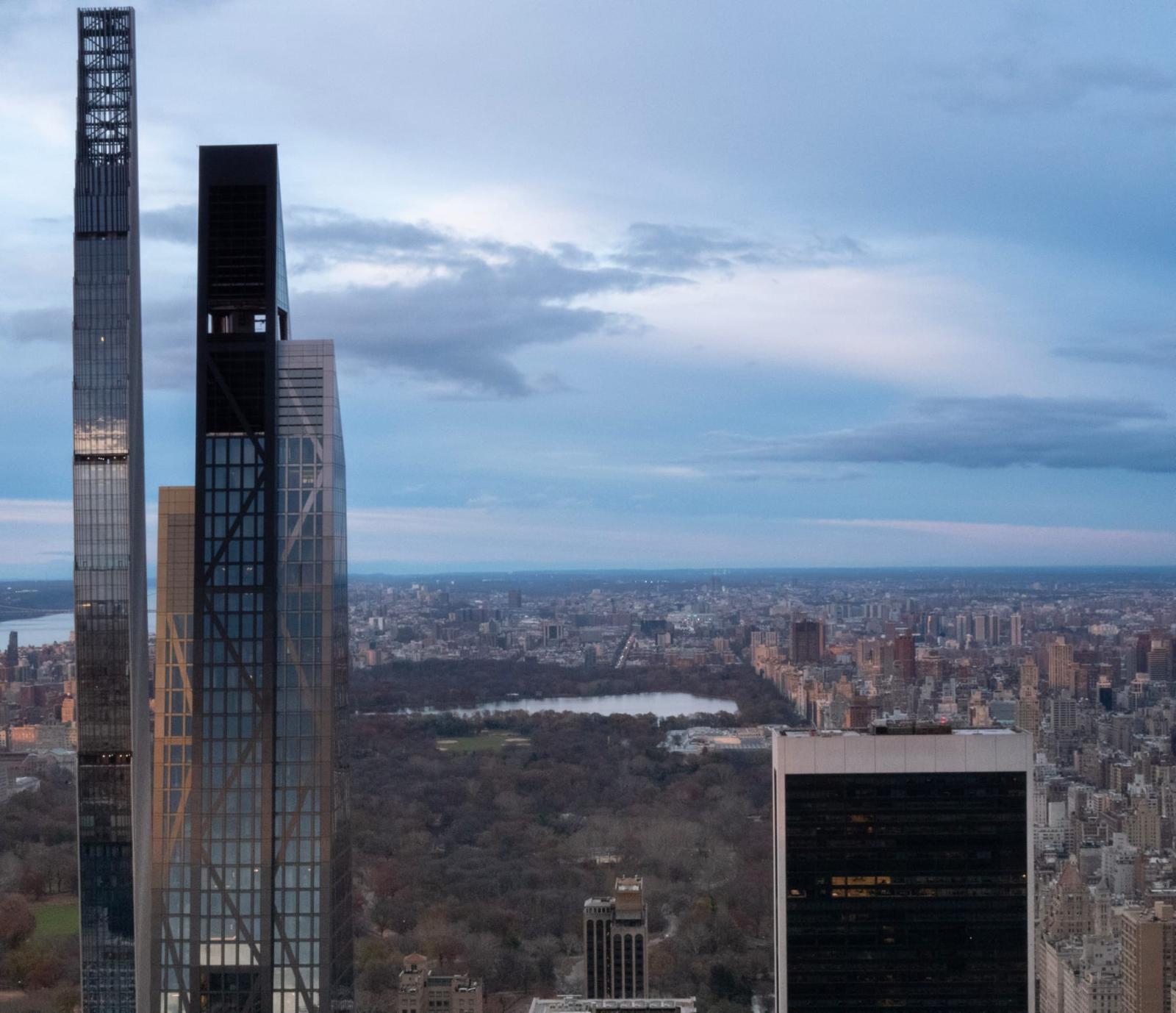 Vue panoramique depuis le Top of the Rock