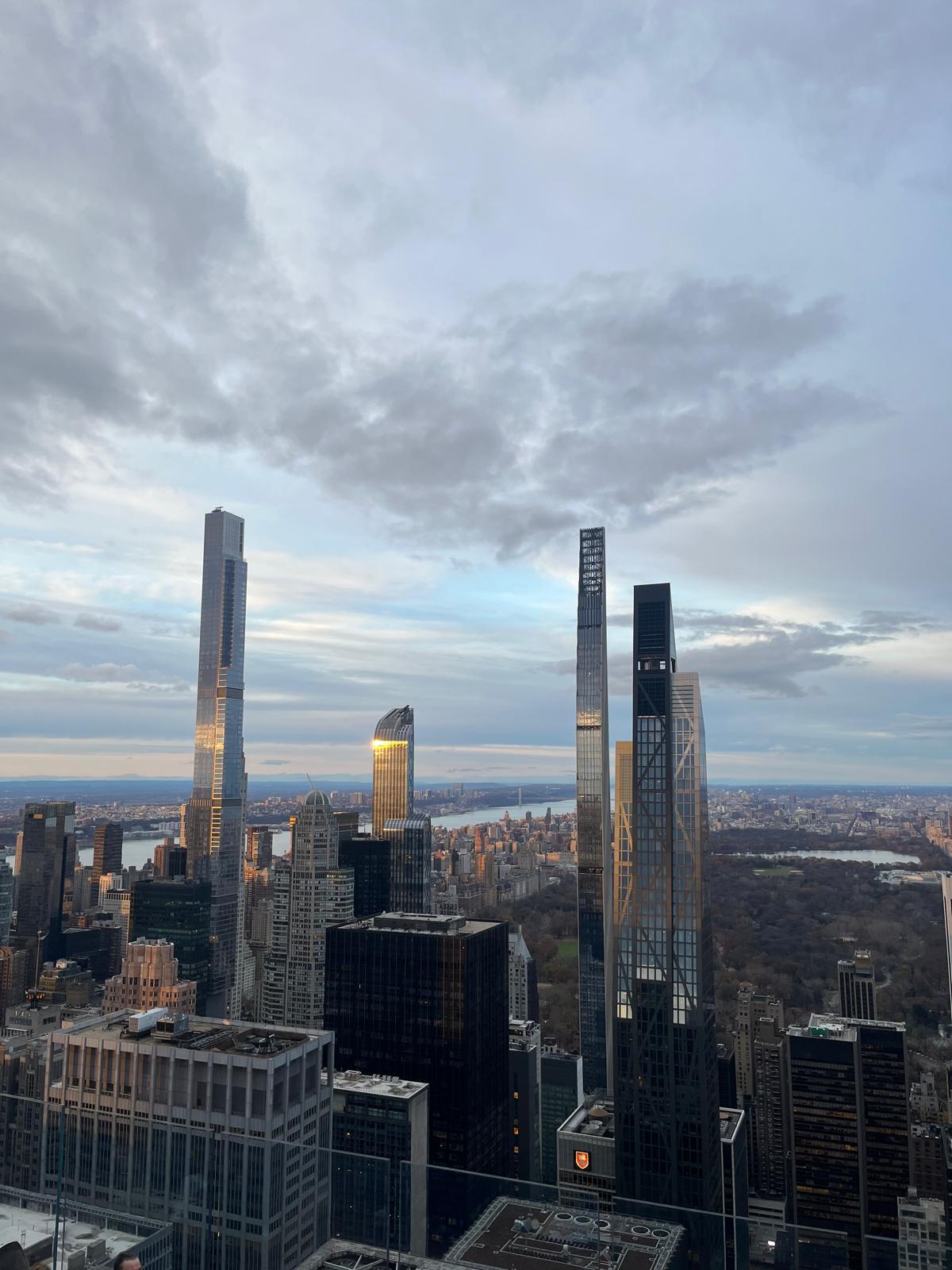 Vue sur la Statue de la Liberté et le port de New York