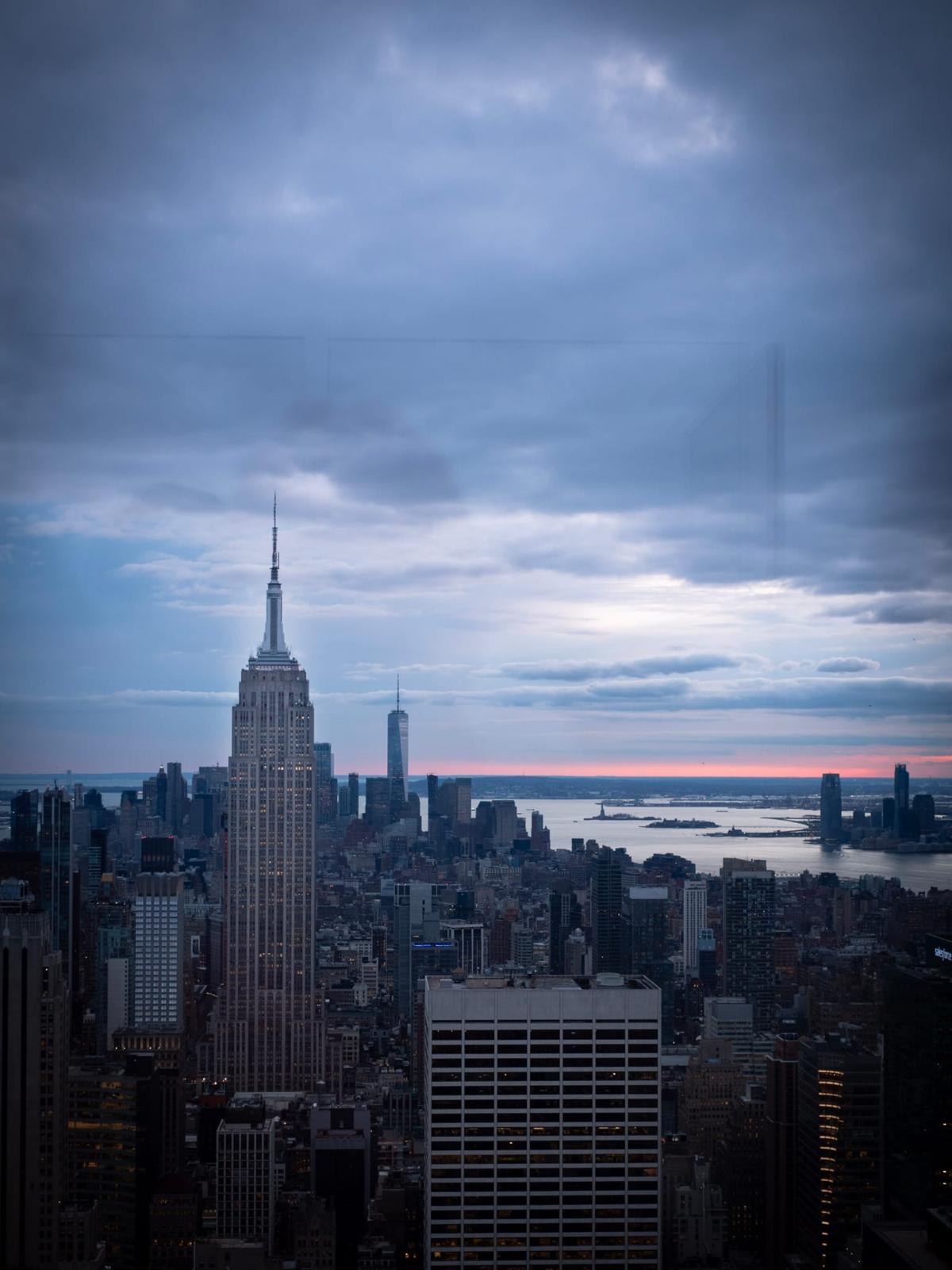 Vue sur l'Empire State Building