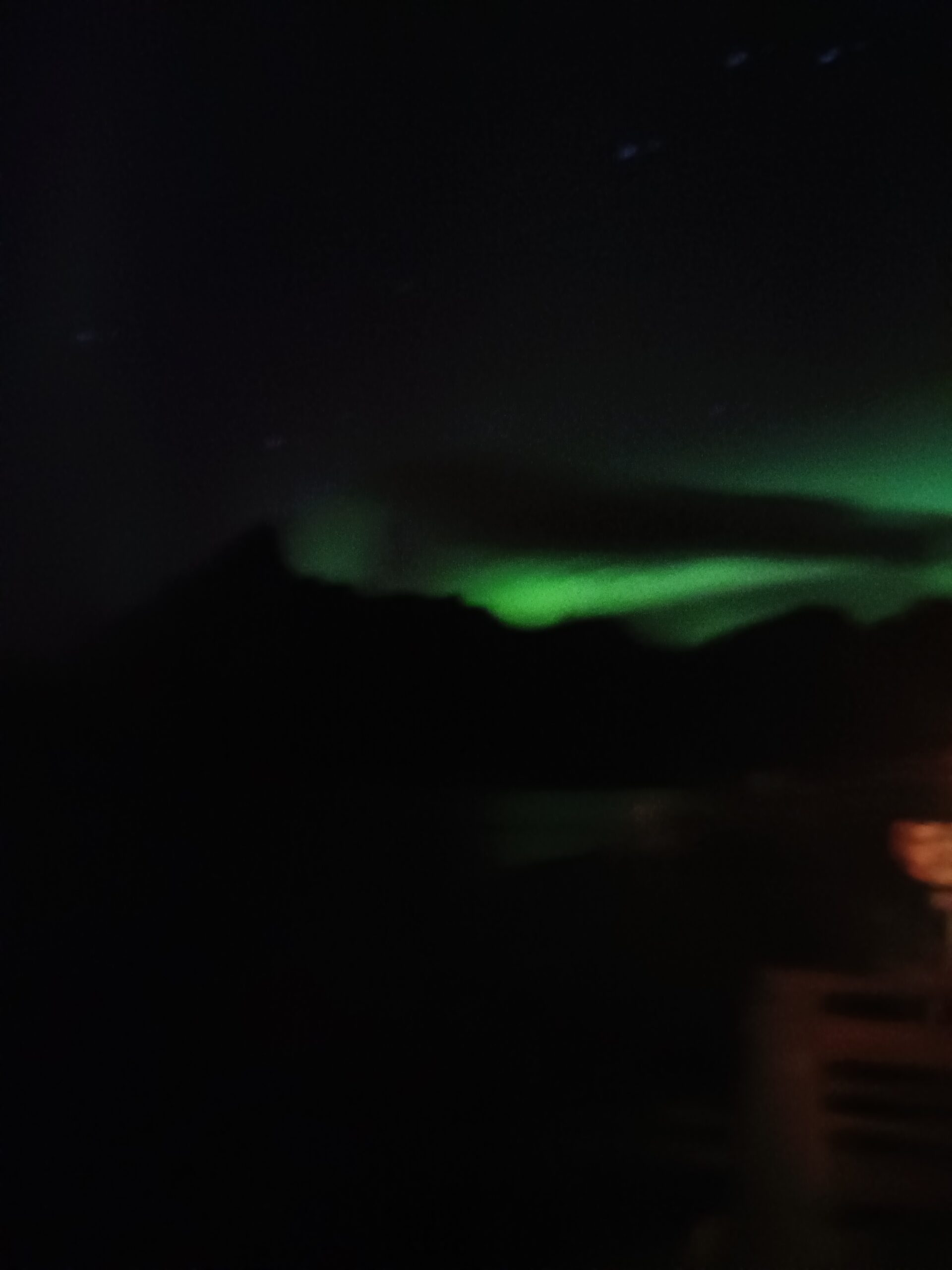 Aurores boréales en Norvège