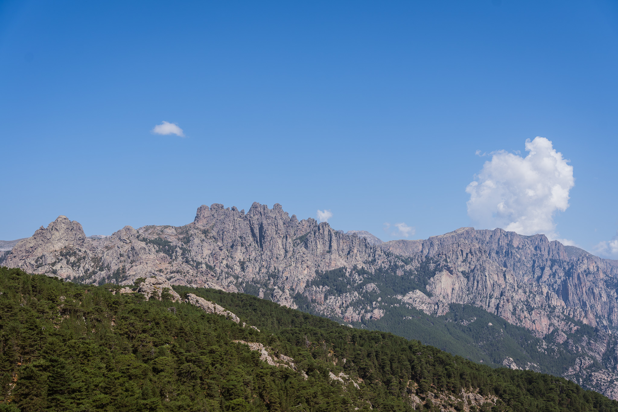 Trou de la Bombe, massif de Bavella, Corse