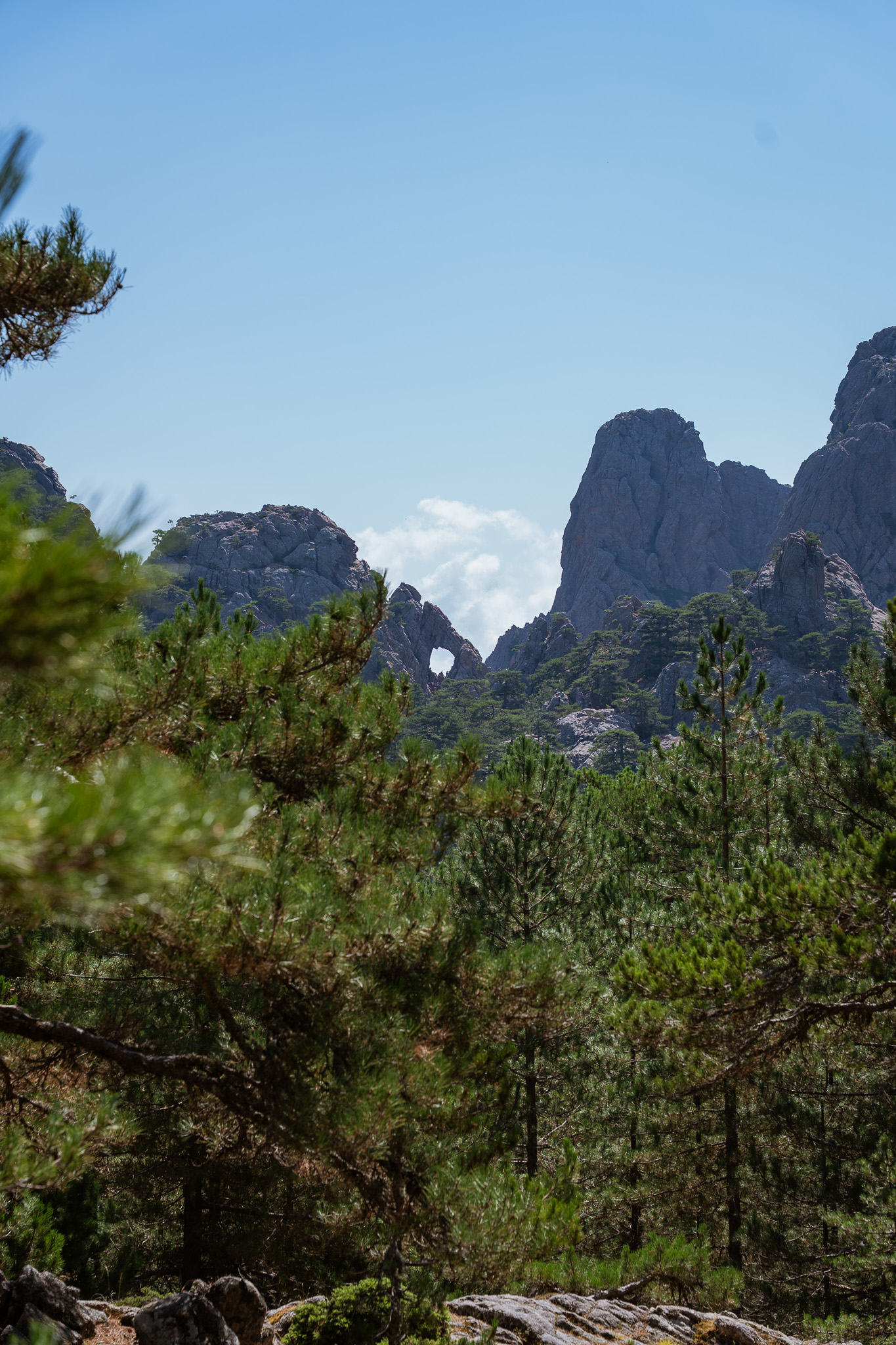Trou de la Bombe, massif de Bavella, Corse