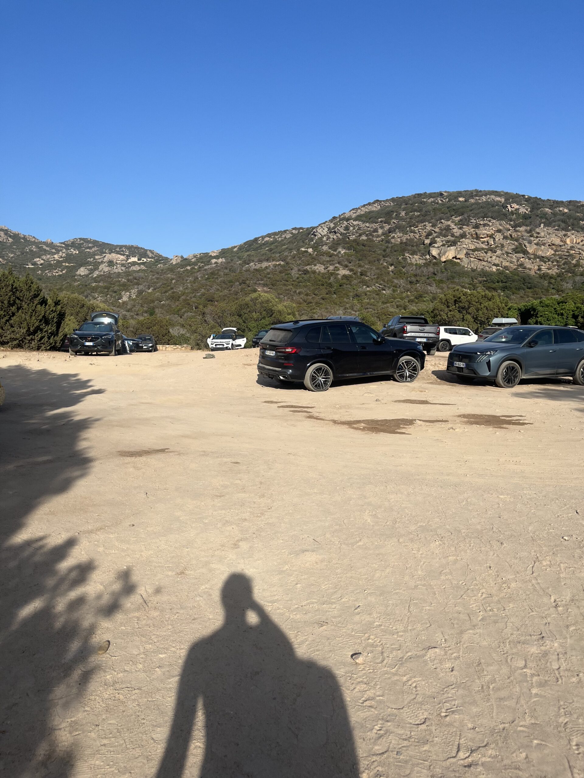 Vue personnelle sur la plage de Roccapina